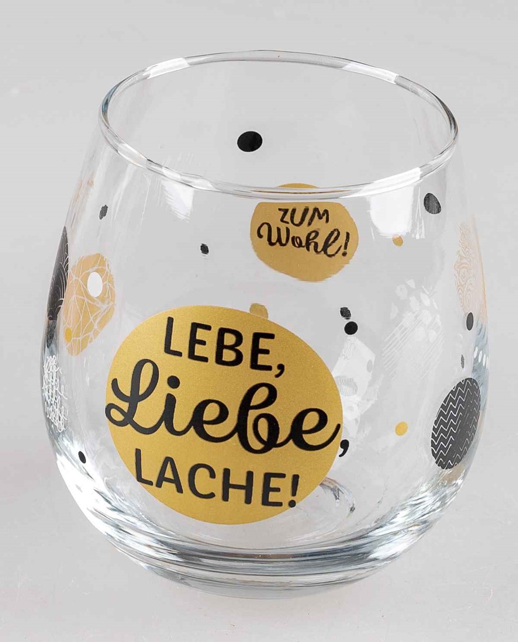 Tea 4 You Glas Mit Spruch Lebe Liebe Lache Formano Prosit 3476